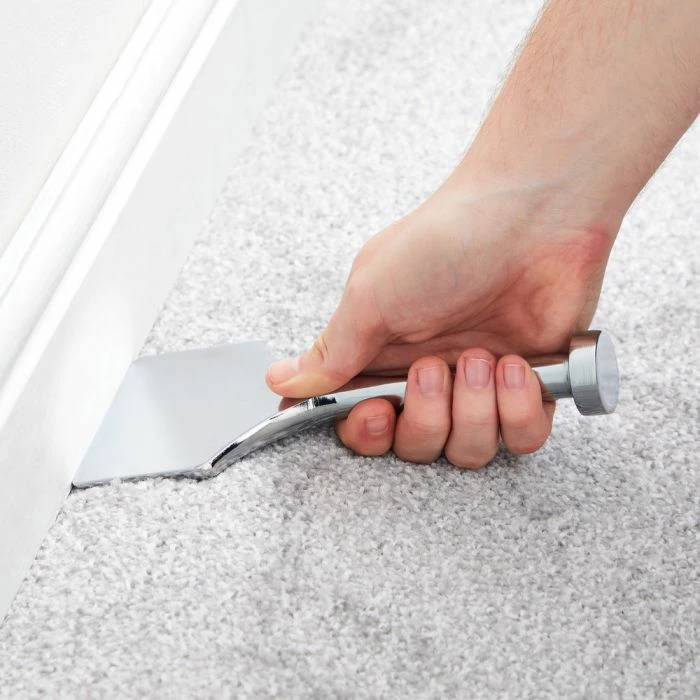 Komplet veglash për montim tepihi VONHAUS 3500247, 3 pjesë, i zi/portokalli