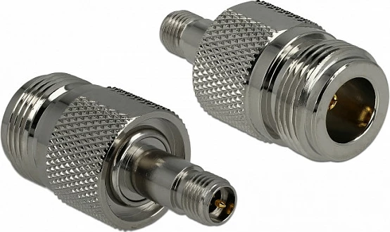 Adapter koaksial DeLOCK 89904, N jack në RP 3.5 jack, 50 Ω, inox