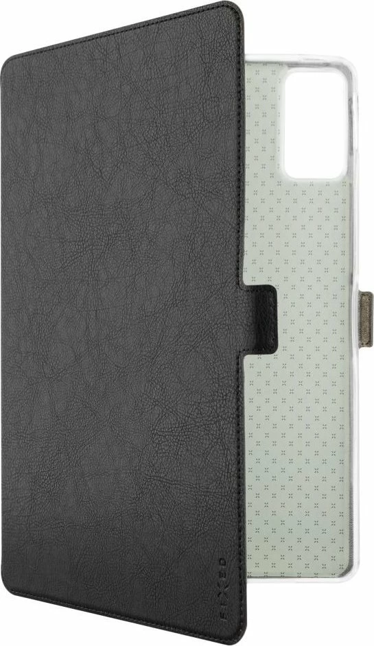 Mbështjellës flip Fixed Topic Tab Stand Case për Xiaomi Redmi Pad SE 11\" me stand, mbyllje magnetike, xhep kartele, 360° mbrojtje, i zi