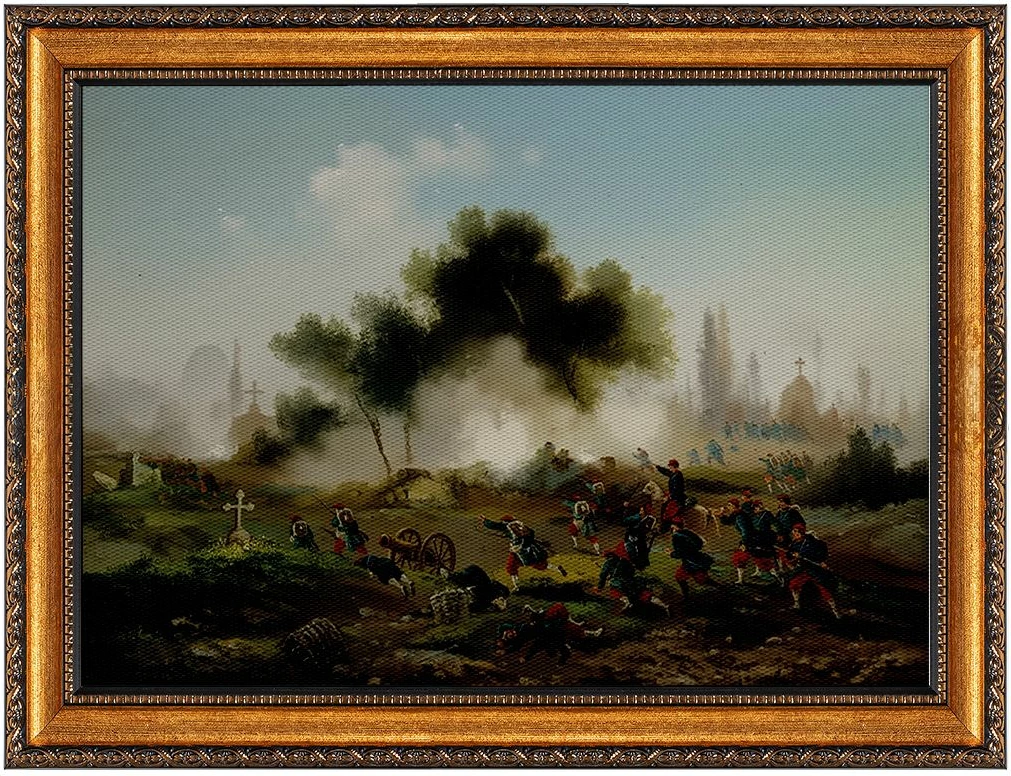 Pikturë dekorative në kanavacë me kornizë, Wallity, ATCRCVCNVSMDL47 - 50x70cm