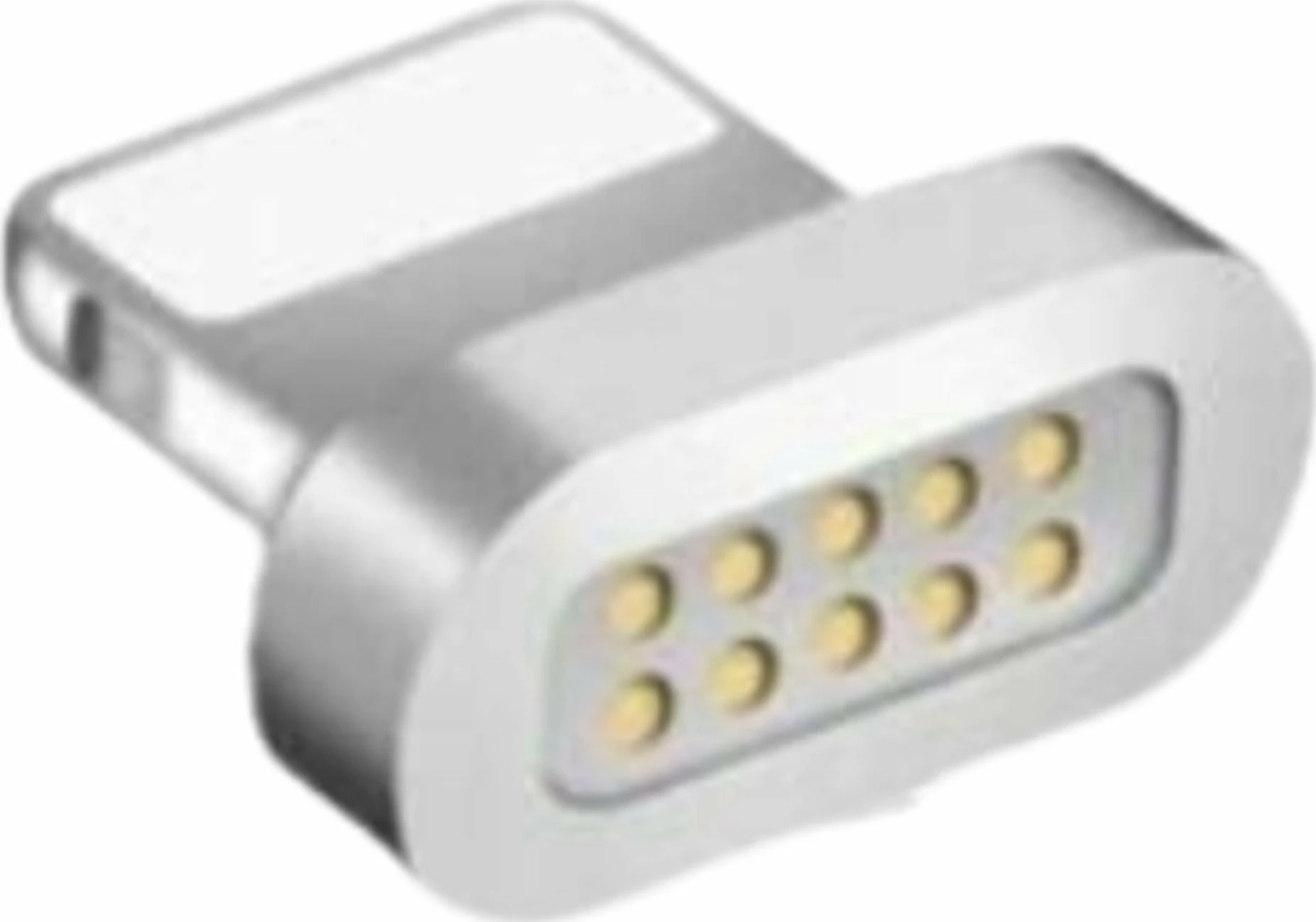 Adapter USB Libox LB0156 Lightning magnetik, USB 2.0, argjendtë