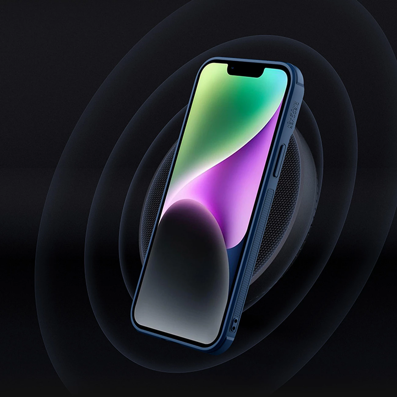 Mbështjellës Nillkin Textured S Case për iPhone 14 Pro Max me mbulesë kamere, e gjelbër e errët