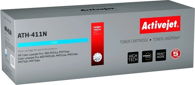 Toner zëvendësues Activejet ATH-655BN për printer HP, i zi