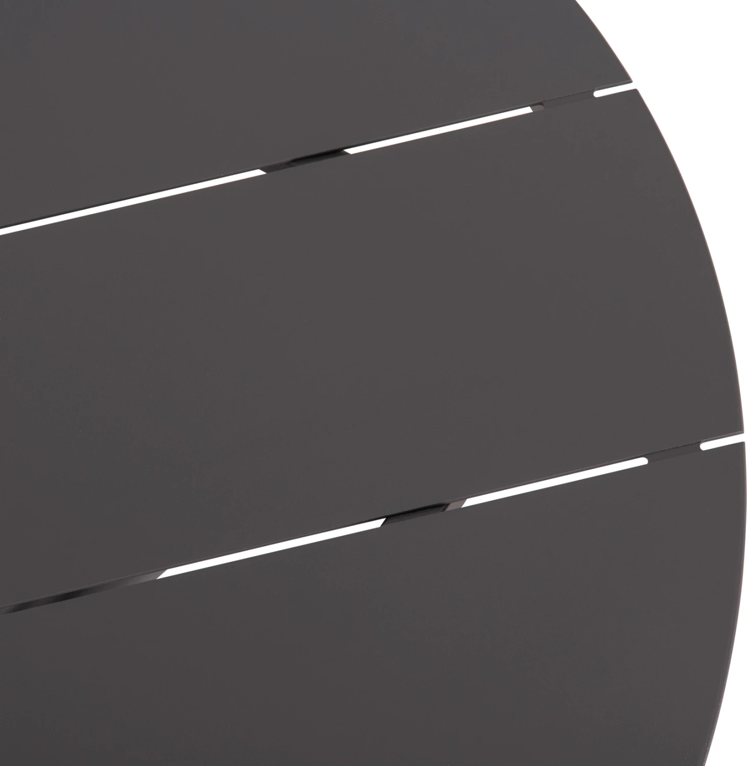 Tavolinë e jashtme rrethore, ngjyrë gri, FH6289.01, Φ90Χ74H cm