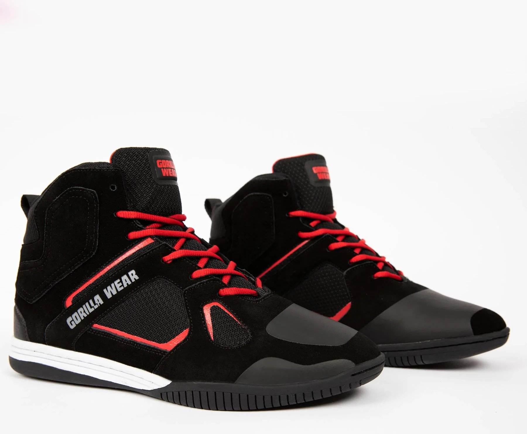 Troy High Tops - Black/Red [Madhësia: 40]