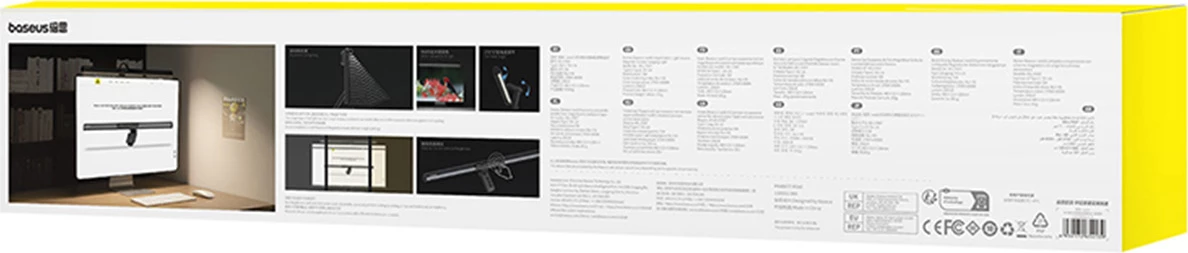 Llambë monitori Baseus i-wok 3 BS-LT007, magnetike, USB-C, e zezë