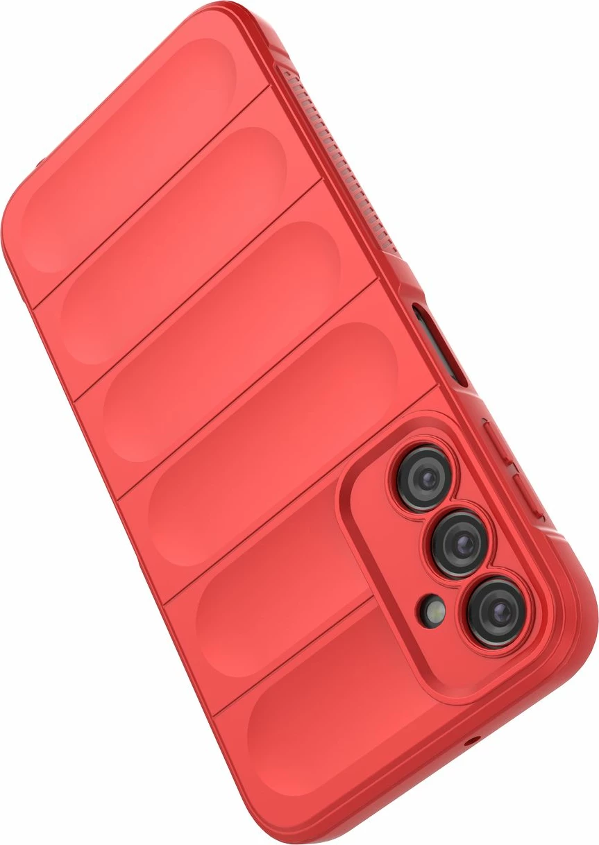 Mbështjellës Hurtel Magic Shield Case për Samsung Galaxy A24 4G, i kuq