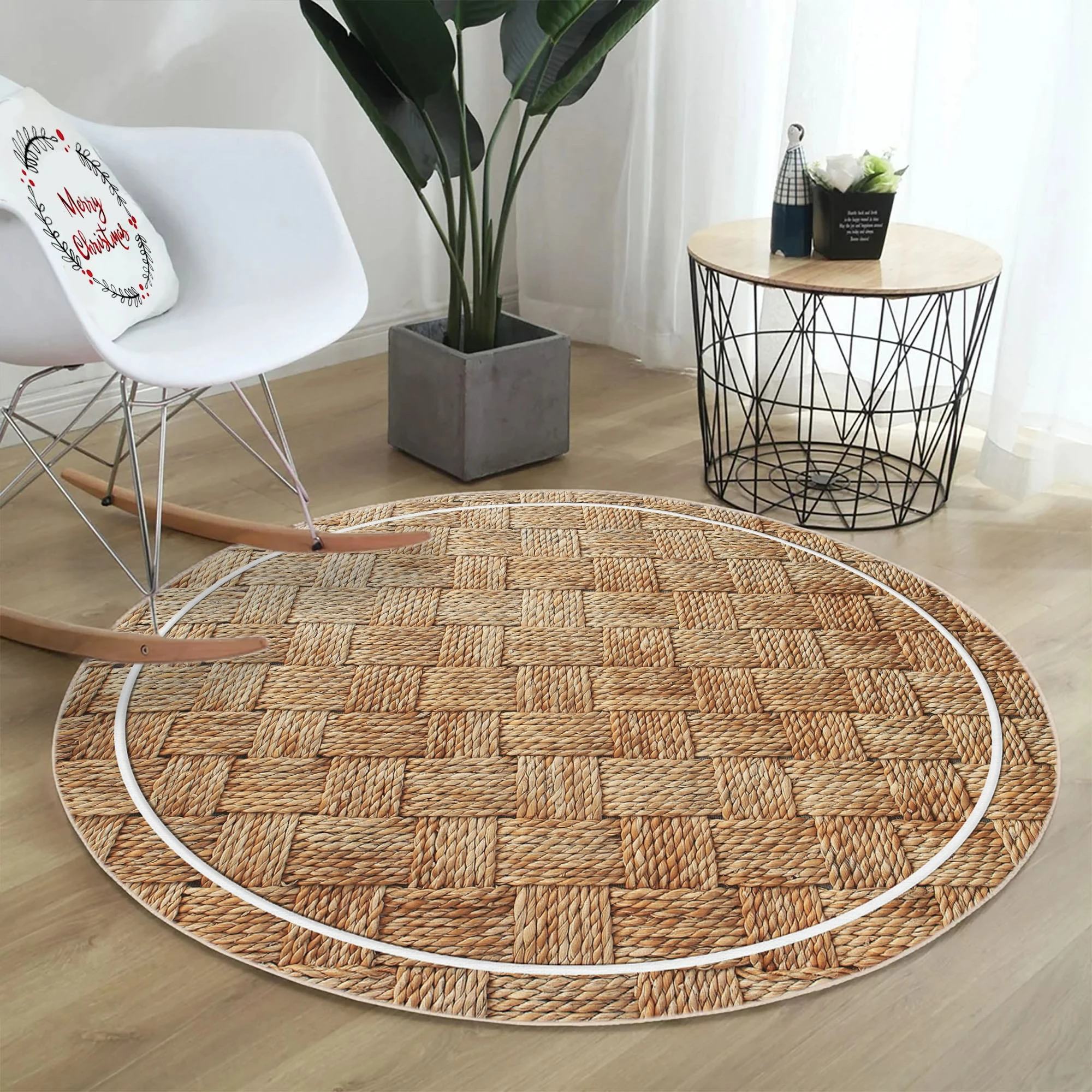 Qilim Conceptum Hypnose, krem, 100x100cm, Woopamuk501