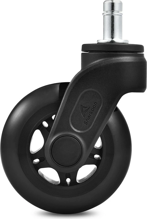 Set rrotash për karrige gaming Sharkoon SKILLER SW10, 7.5 cm, 5 copë, e zezë