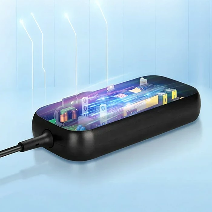 Karikues biçiklete elektrike Qoltec 50333, 42V 2A, 5.5x2.5mm, i zi