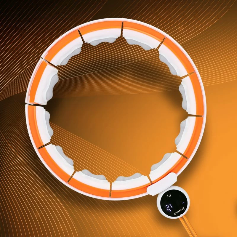 Hula hop HMS HHM21 me magnetë, portokalli