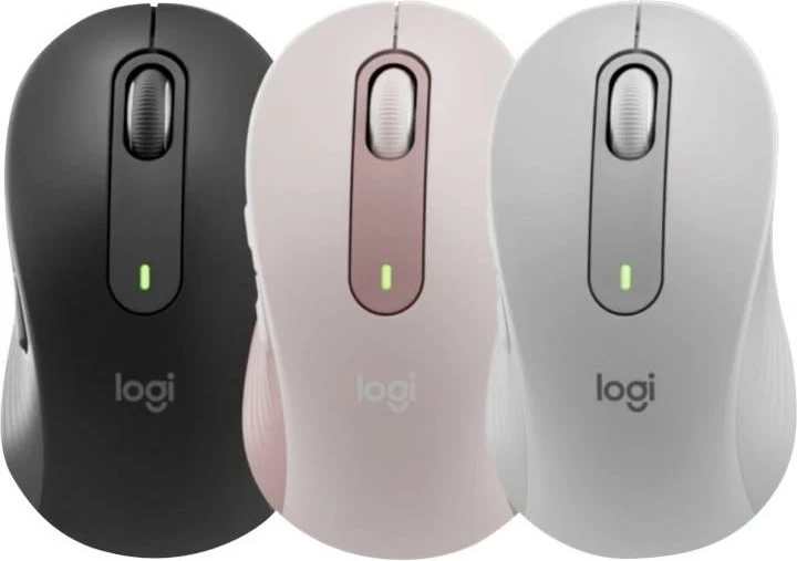 Maus Logitech Signature M650 910-006253 Bluetooth wireless, e zezë