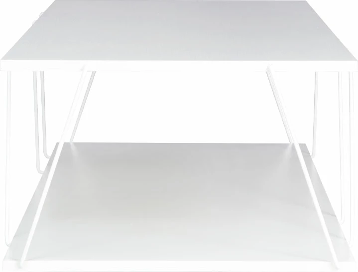 Tavolinë kafeje Tars e bardhë 120x50x30cm