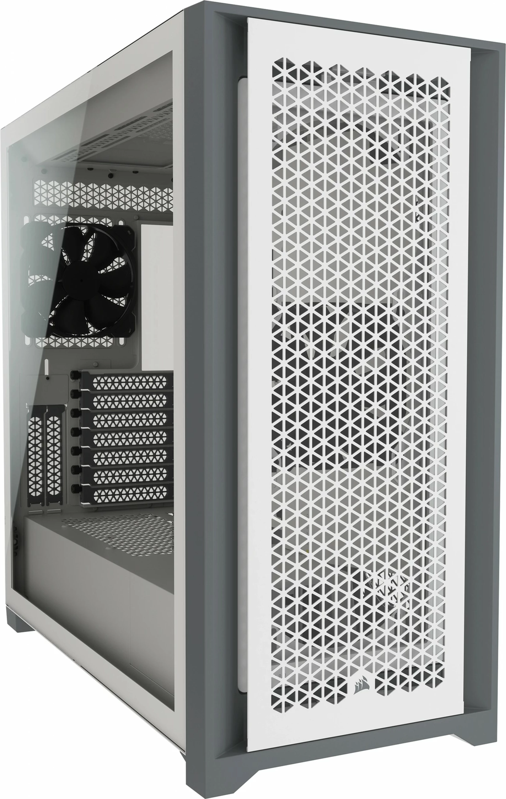 Kasë Corsair 5000D AIRFLOW, Midi Tower, ATX/EATX/micro ATX/Mini-ITX, e bardhë