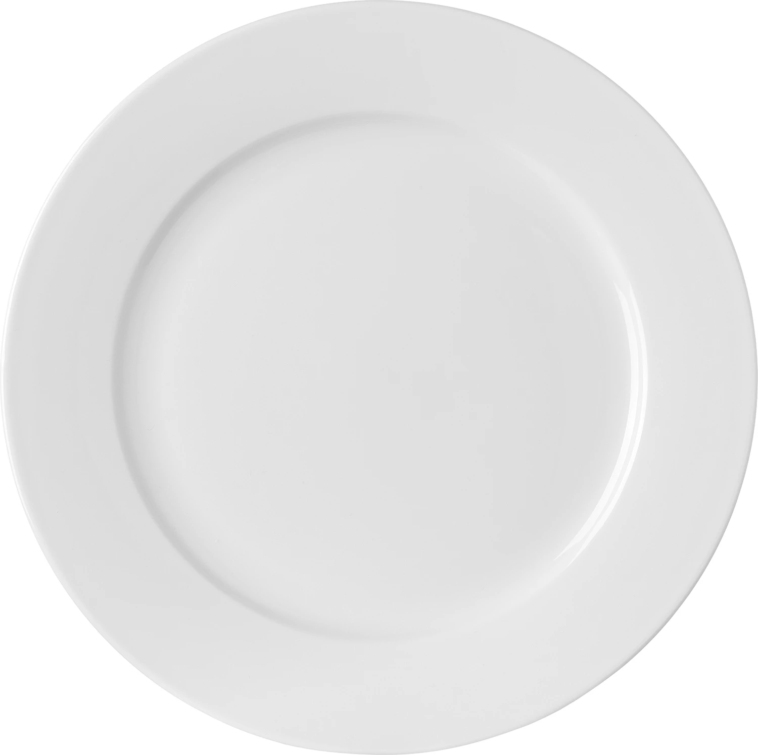 Pjatë e sheshtë Fine Dine Pure Bianco 230 mm, porcelan i vitrikuar, e bardhë, set 6 copë