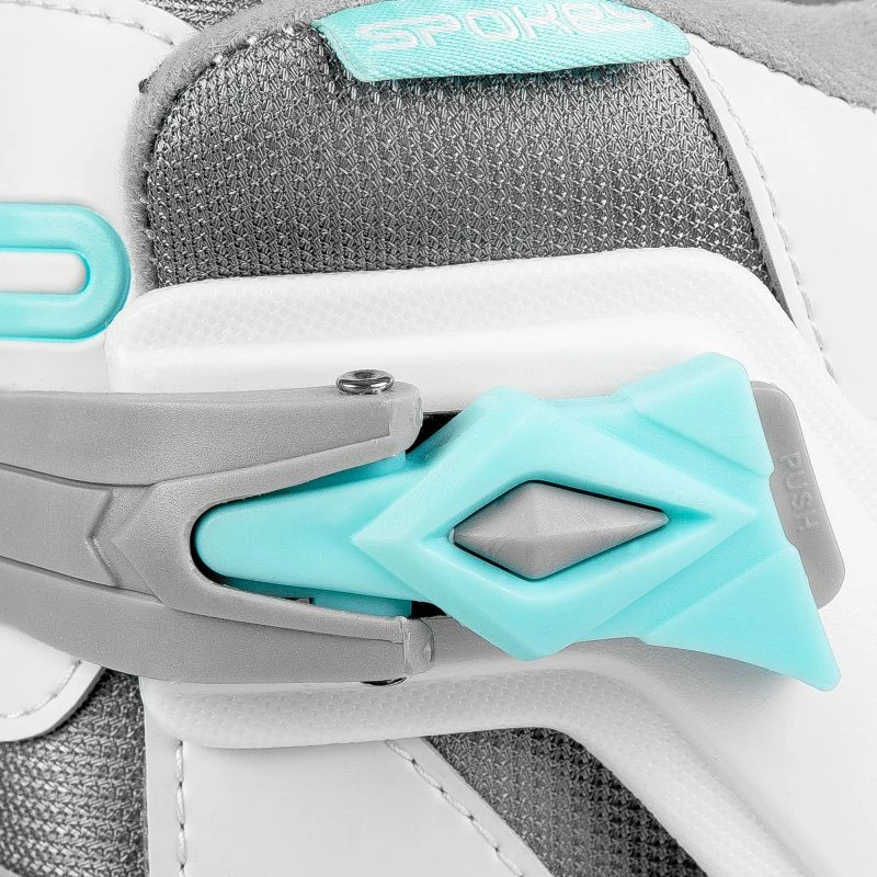 Patine me rrota Spokey Prime Pro WH/TQ për meshkuj dhe femra, madhësia 38