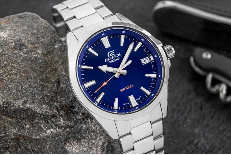 Orë dore për meshkuj CASIO, argjendtë