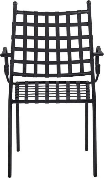 Karrige metalike FH5171.11 ngjyrë e zezë 57x60x92 cm