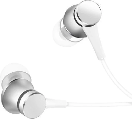 Kufje Xiaomi Mi In-Ear Basic 14274, in-ear, me mikrofon, argjend