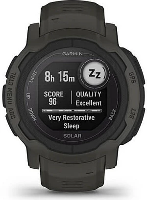 Smartwatch Garmin Instinct 2 Solar, 2.29 cm (0.9"), MIP, GPS, Graphite