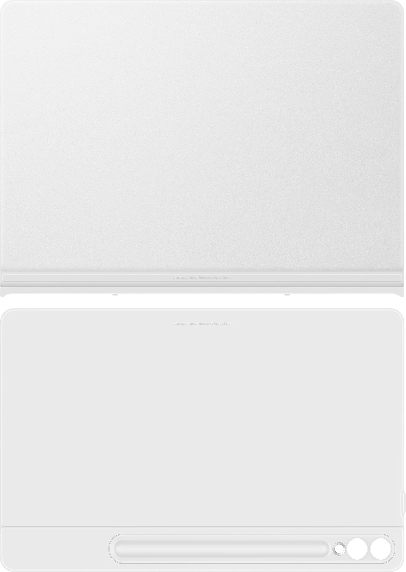 Mbështjellës Samsung Galaxy Tab S9+, Flip case, 31.5 cm, Bardhë