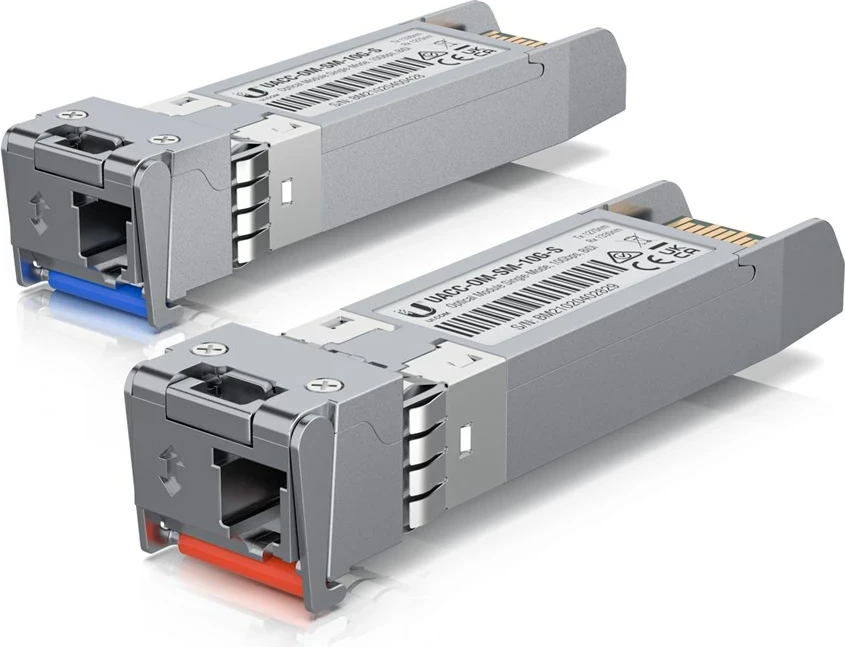 Modul transceiver Ubiquiti UACC-OM-SM-10G-S-2, 10000 Mbit/s, Çelik inox, 2 copë