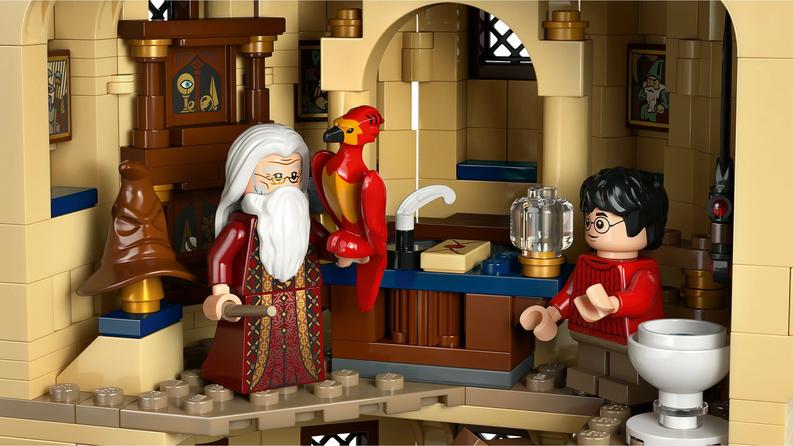 Set ndërtimi LEGO Harry Potter 76454, Kulla kryesore, 2135 pjesë, multikolor
