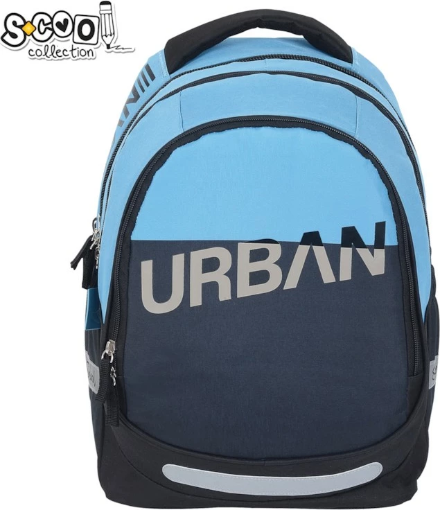 Osh Cante Anatomike Light 41X28X17Cm Urban Black Blue Sc3362