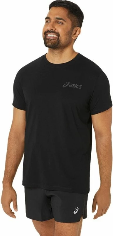 Maicë për meshkuj Asics, e zezë