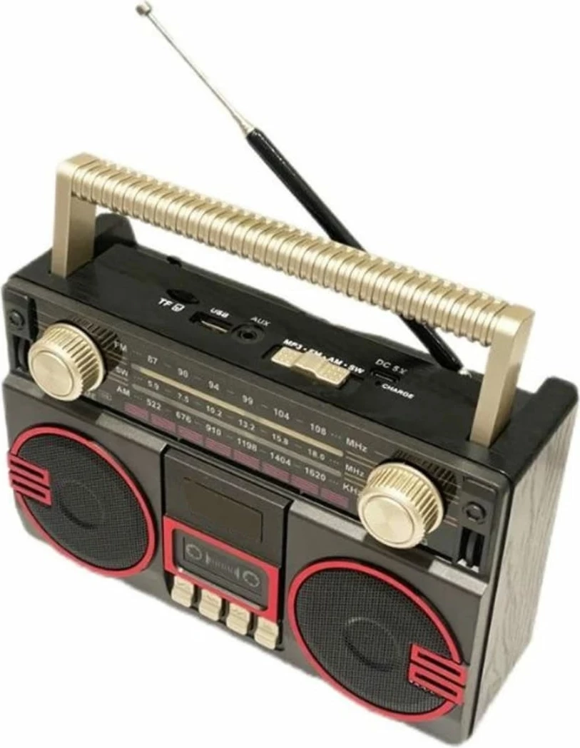 Radio Retro me Altoparlant Wireless dhe Dizajn Klasik Vintage