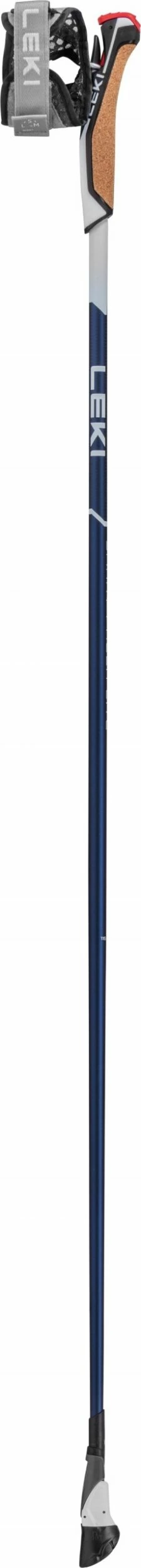 Shkopinj Nordic Walking Leki Smart Pacer Lite 120, 120 cm, karbon, blu, set 2 copë