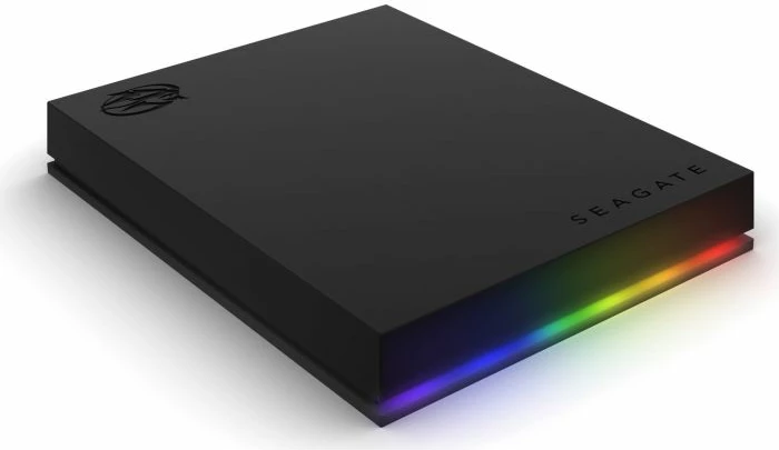 Hard disk i jashtëm Seagate FireCuda Gaming STKL2000400 2TB USB 3.2 Gen 1 RGB, i zi