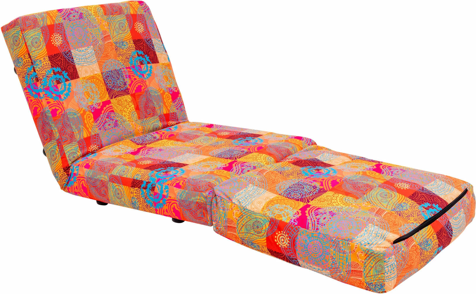 Krevat-karrige një vendës, patchwork, Taida 1-Seat