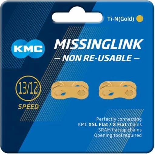 Aksesor biçiklete KMC, gold