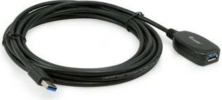 Kabllo zgjatëse USB 3.2 Gen 1 Equip 133346, 5m, e zezë