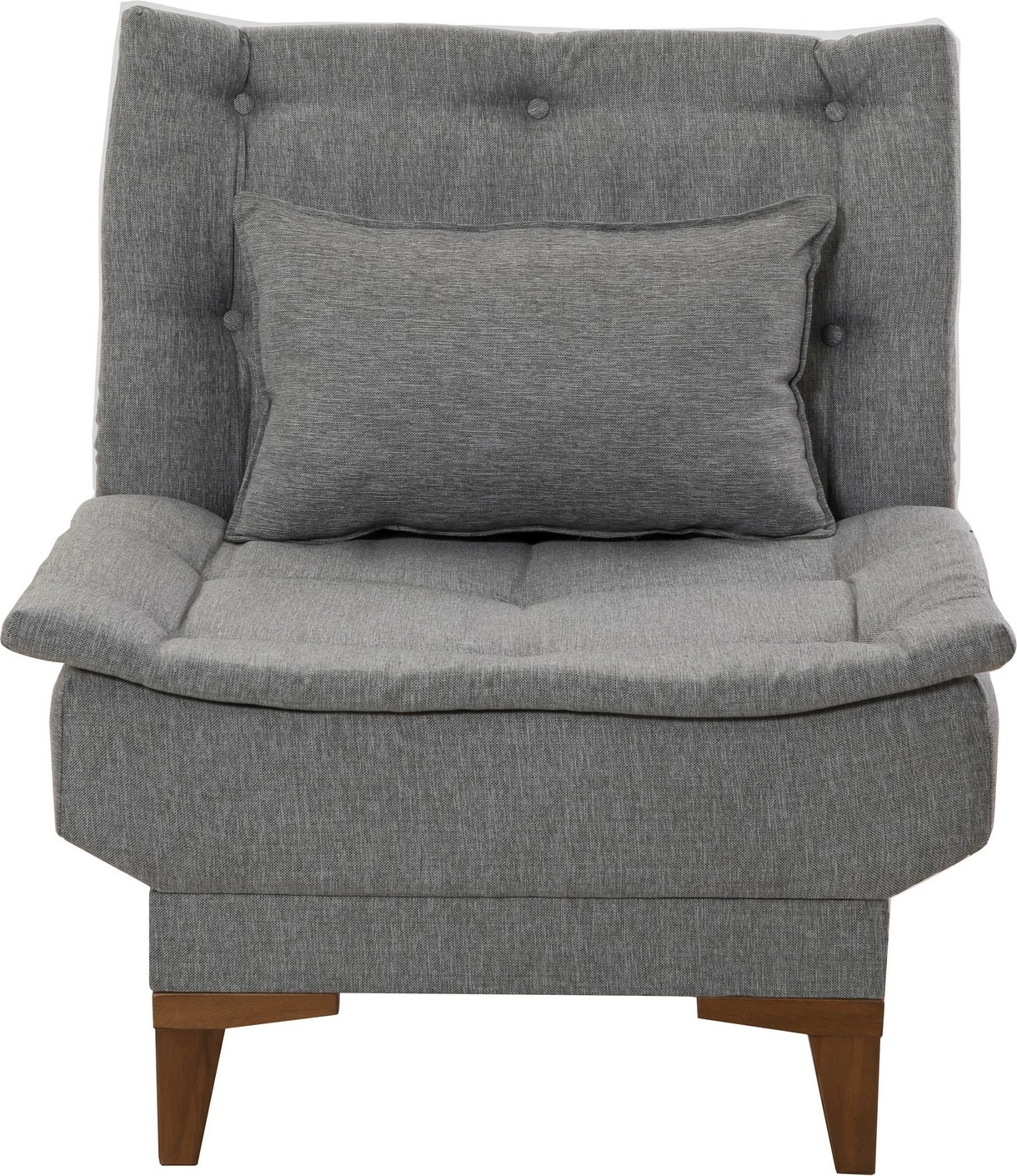 Set divan-krevat Atelier del Sofa, Santo-TKM04-1008, ngjyrë gri