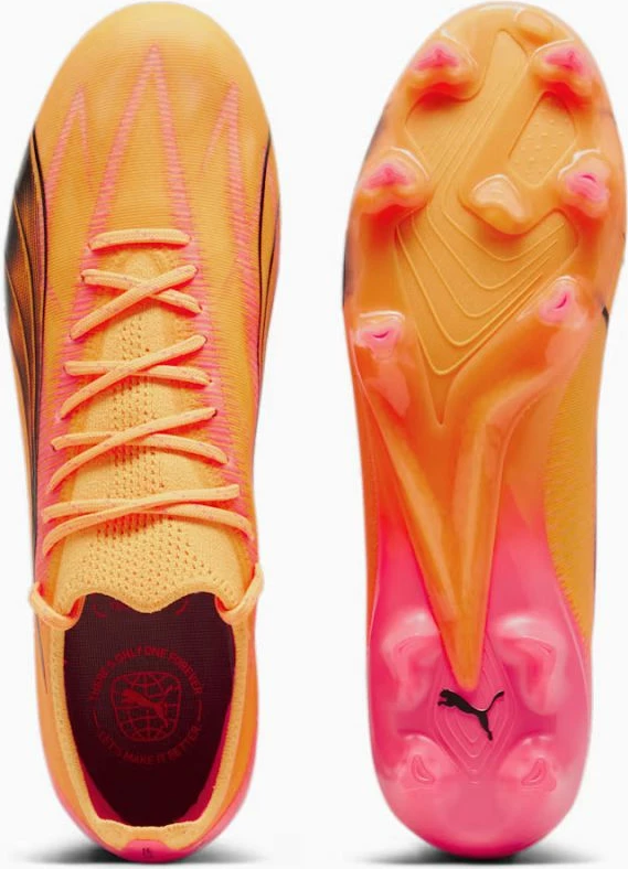 Atlete për futboll për meshkuj Puma, të portokallta