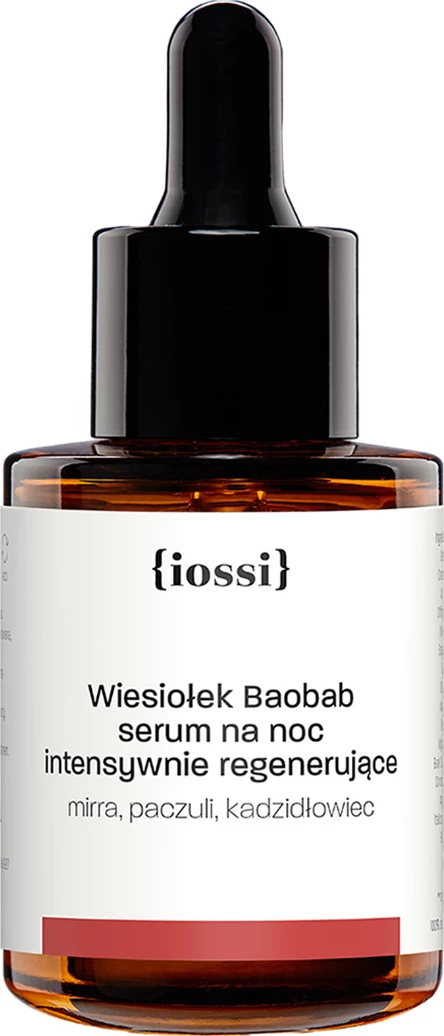 Serum nate për fytyrë Iossi Evening Primrose & Baobab për femra, 30ml