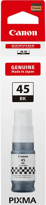 Bojë printeri Canon GI-45BK, 70 ml, 3000 faqe, për MAXIFY GX1040/GX2040, e zezë
