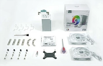 Ftohës CPU Scythe Mugen 6 Dual Fan White ARGB Edition, 2x120mm PWM, i bardhë