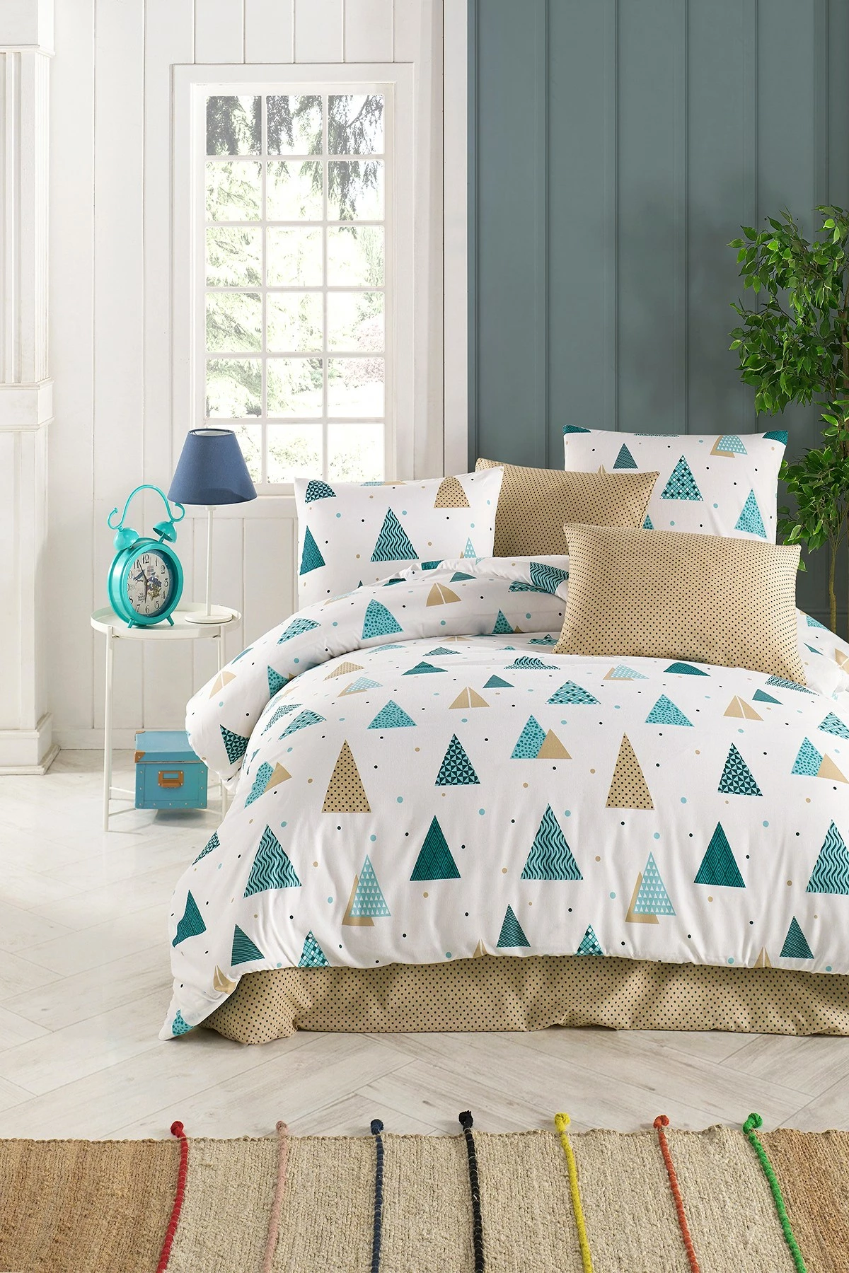 Set mbulesë jorgan XXL njësh, L'Essentiel Linge de Maison, Puantiye