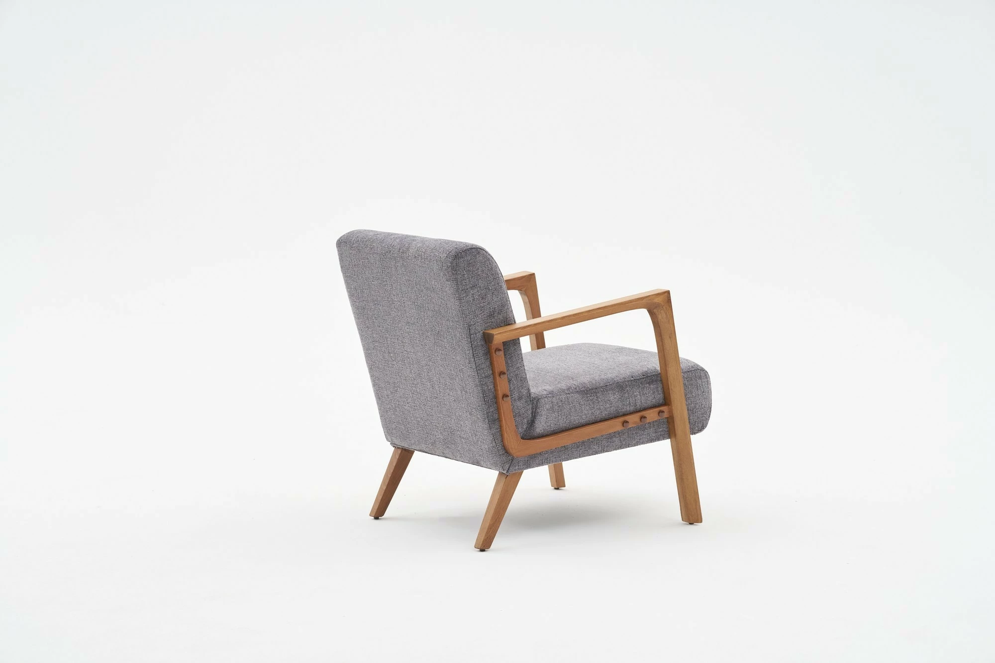 Karrige Wing Atelier del Sofa, Kemer, ngjyrë gri