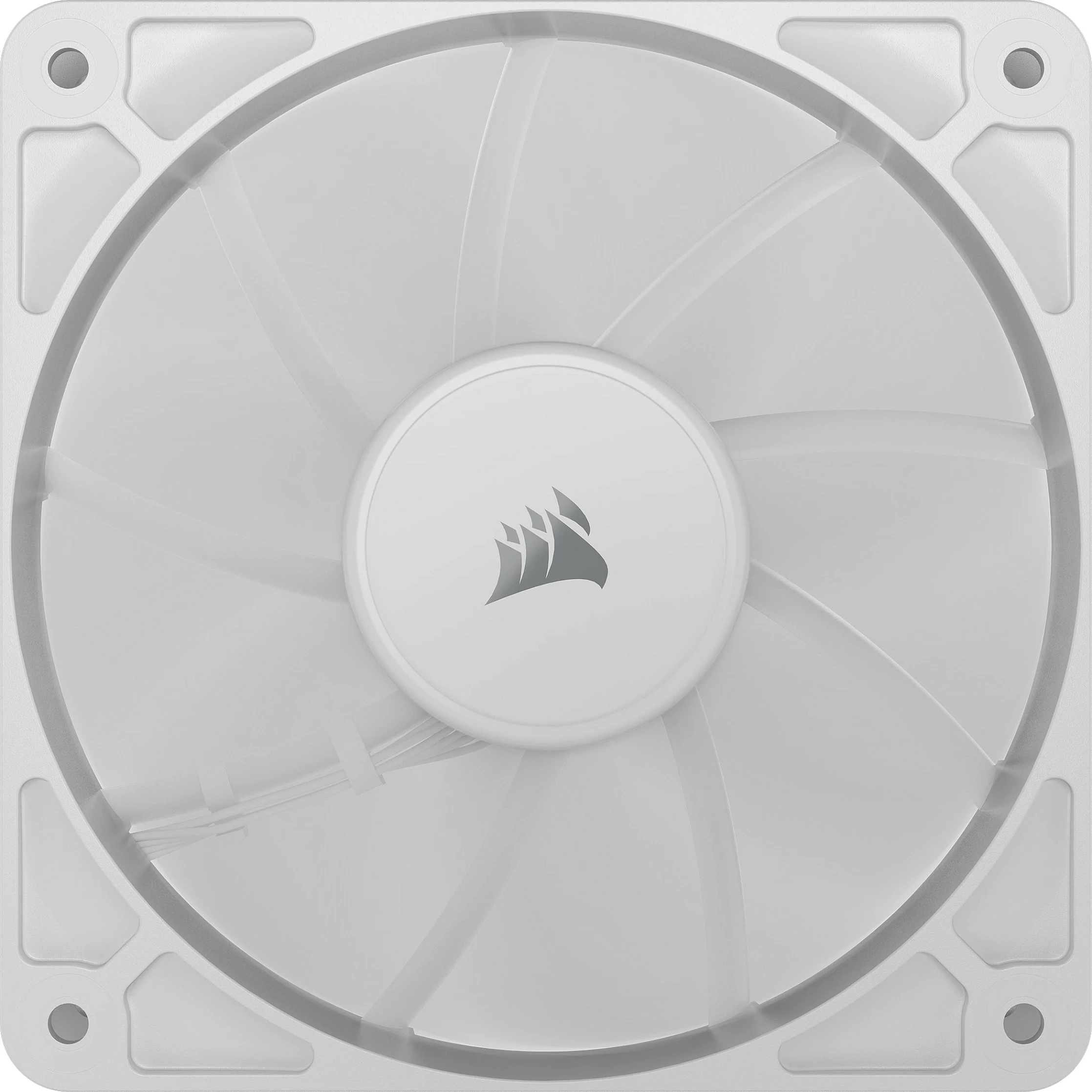 Ventilator kasë Corsair RS Series 120 PWM, 120mm, 3 copë, i bardhë