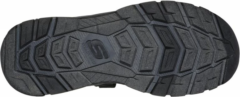 Sandale për meshkuj Skechers, të zeza