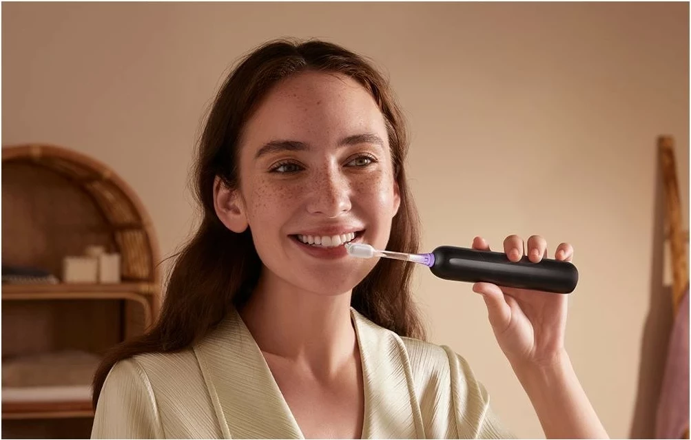 Furçë dhëmbësh sonike Mova MovaFresh, 3 mënyra pastrimi, e zezë