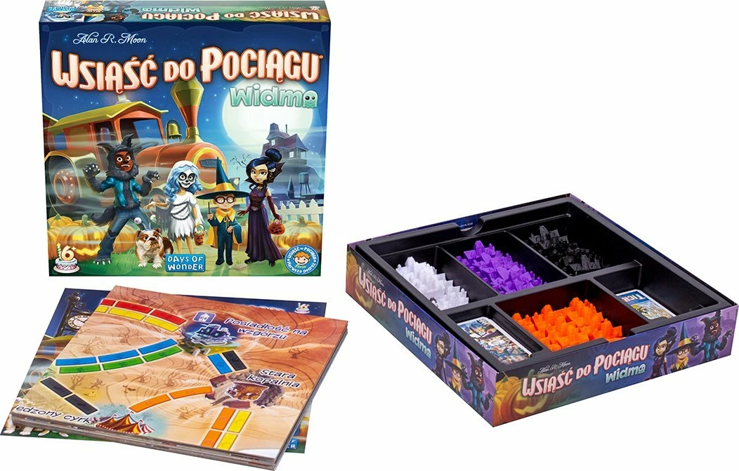 Lojë tavoline Rebel Ticket to Ride: Phantom, 2-4 lojtarë, 6+, 30 min, version polonisht