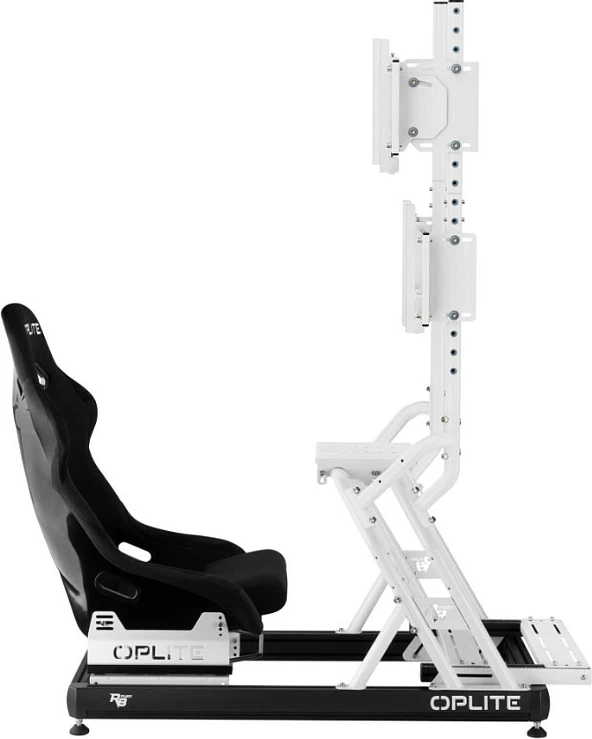 Mbajtëse monitori Oplite On Top Monitor Mount R8, çelik, e bardhë