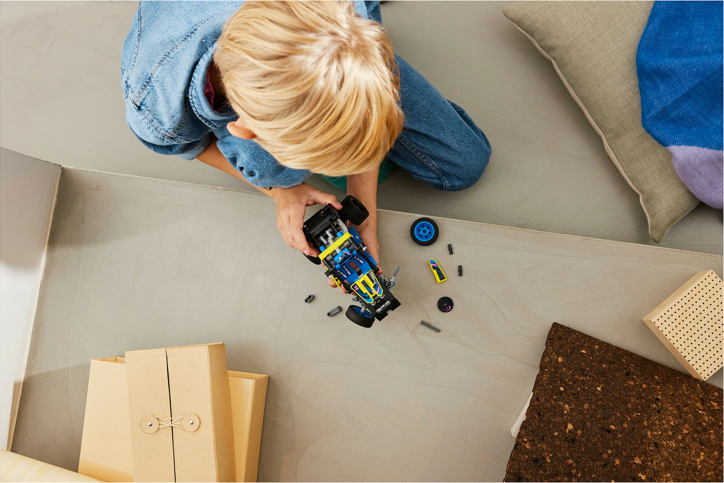 Set ndërtimi LEGO Technic 42164 Offroad Rennbuggy, 219 pjesë, multikolor