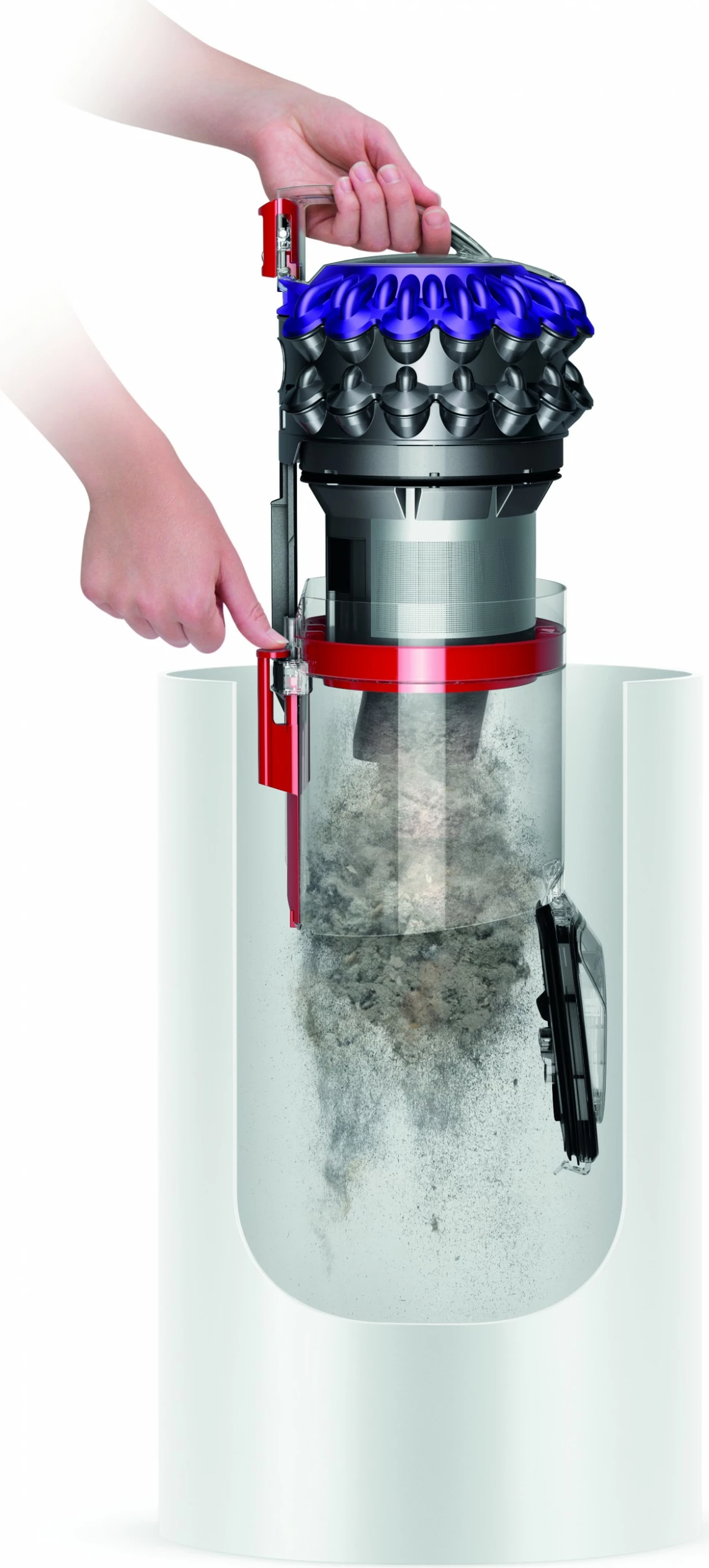 Fshesë me korrent Dyson Big Ball Parquet 2, 600 W, 1.5 L, Argjendtë/Vjollcë