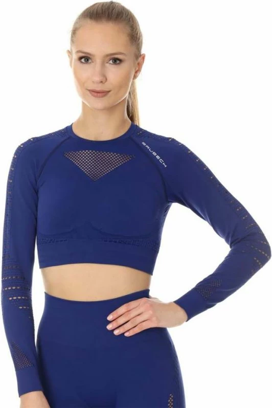 Maicë me mëngë të gjata për femra Brubeck, kaltër